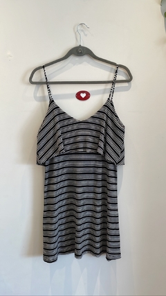 Vestido Listras Tea Shirt P - loja online