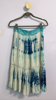 Saia Seda Tie Dye Tigresse P - Garimperia