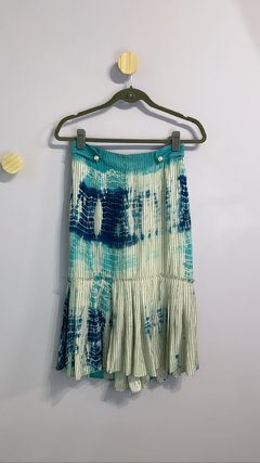 Saia Seda Tie Dye Tigresse P - comprar online