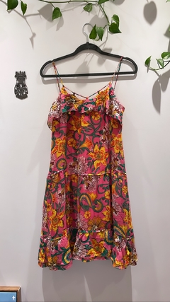 Vestido Seda Floral Bobstore P