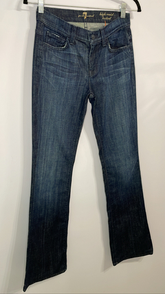 Calça Jeans High Waist Bootcut 7 For All Mankind 34 - comprar online