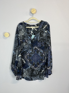 Camisa Paisley Dressbarn GG