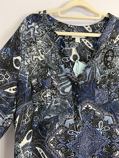 Camisa Paisley Dressbarn GG - Garimperia