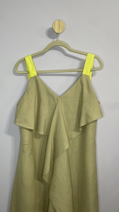 Vestido Babado Lilla Ka 44 - comprar online