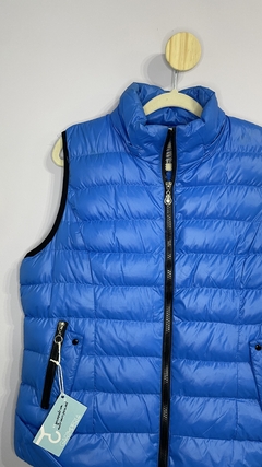 Colete Puffer Azul Yicainu P - comprar online