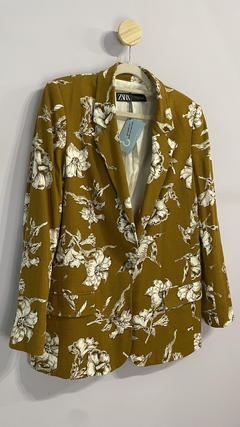 Blazer Floral Zara P - comprar online