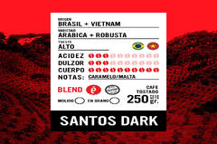 Café Dark Santos en Dark Cafe