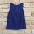 blusa azul marinho com renda na lateral - tam 8 - zara - comprar online