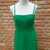 Vestido longo tomara que caia verde - tam 40 - bcbg maxazria - comprar online