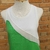 Blusa verde e branca - tam p - zara - comprar online