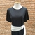 vestido midi preto e branco - tam gg - shein - Ciranda dos Cabides