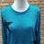 blusa ampla de tricot azul - tam m - ellus - comprar online