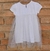 Vestido branco com tule - tam 1 - pool - loja online