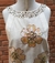 Vestido off White com aplicações- Tam 42 - BLUGIRL BLUMARINE - comprar online