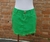 Saia jeans verde - tam 40 - mix jeans