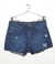 short jeans destroyed - usado - tam 40 - pool