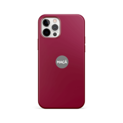 IPHONE 12/12 PRO - CAPA SILICONE - VINHO - comprar online