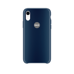 IPHONE XR - CAPA SILICONE - AZUL JEANS