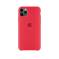 CAPINHA IPHONE 11 PRO MAX - SILICONE ROSA CHICLETE