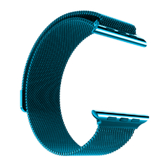 PULSEIRA APPLE WATCH 42/44MM - MILANESE AZUL CLARO - comprar online