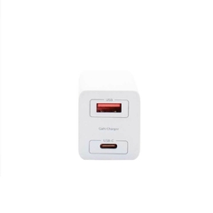 CARREGADOR USB-A/USB-C 65W GAN - BRANCO - IWILL - comprar online