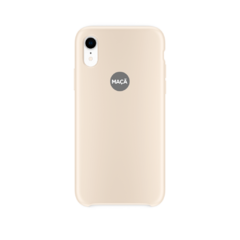 IPHONE XR - CAPA SILICONE - NUDE