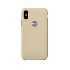 IPHONE X/XS - CAPA SILICONE - NUDE - comprar online