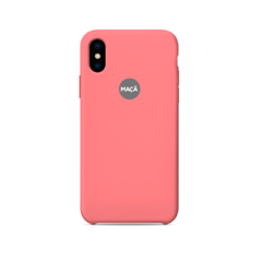 IPHONE X/XS - CAPA SILICONE - ROSA CHICLETE - comprar online