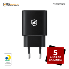 CARREGADOR USB-C 25W QC3.0 - PRETO - GSHIELD - comprar online