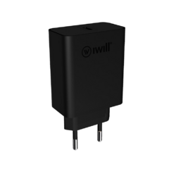 CARREGADOR USB-C 20W - PRETO - IWILL na internet