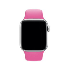 PULSEIRA APPLE WATCH 42/44MM - SILICONE PINK na internet