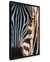 Quadro Zebra Listras Preto Branco - comprar online