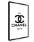 Quadro Chanel Paris - loja online