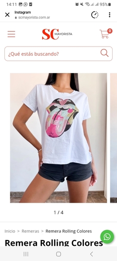 REMERA CON BRILLOS - comprar online