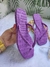 Chinelo Feminino Adulto PJ Alto-Relevo - Roxo