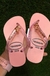 Chinelo Feminino Infantil - Havaianas Butterfly Rosé - comprar online