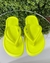 Chinelo Nuvem Free - Tiras Lisas - Amarelo Neon