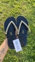 Santa Lolla Flip Flop Correntinha - Preto - comprar online