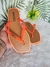 Chinelo Feminino Adulto - Arezzo Bico Quadrado - Laranja - comprar online