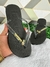 Chinelo Feminino Adulto - Havaianas London Abacaxi - Preto