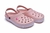 Crocs Feminino Adulto - Nude Com Fita Lateral