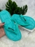 Chinelo Feminino Adulto - Santa Lolla Plataforma Egito - Verde Água