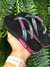 Chinelo Feminino Infantil - Havaianas Rubber Glitter - Preto/Pink - comprar online