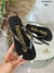 Chinelo Feminino Adulto - Havaianas Glow - Preto