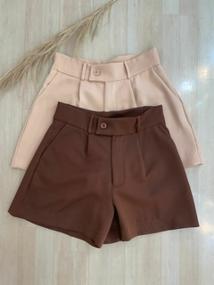 short feminino alfaiataria na internet