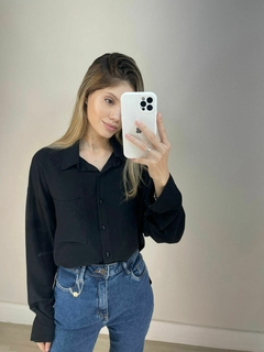 camisa feminina manga longa