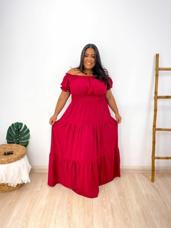 Vestido Ciganinha Feminino Plus Size