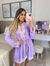 Robe Glamour- Lavanda c/renda