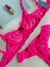 Conjunto Glam- Rosa neon - Divina Lingeries Oficial - Moda Íntima Feminina