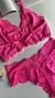 Conjunto Luna- rosa neon - Divina Lingeries Oficial - Moda Íntima Feminina